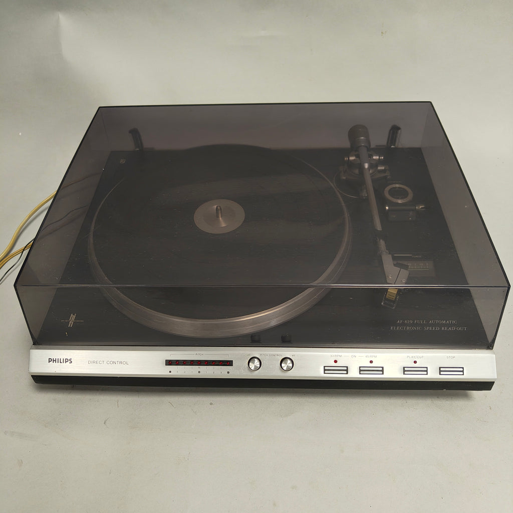 Philips AF-829 Fully Automatic Direct Drive Turntable