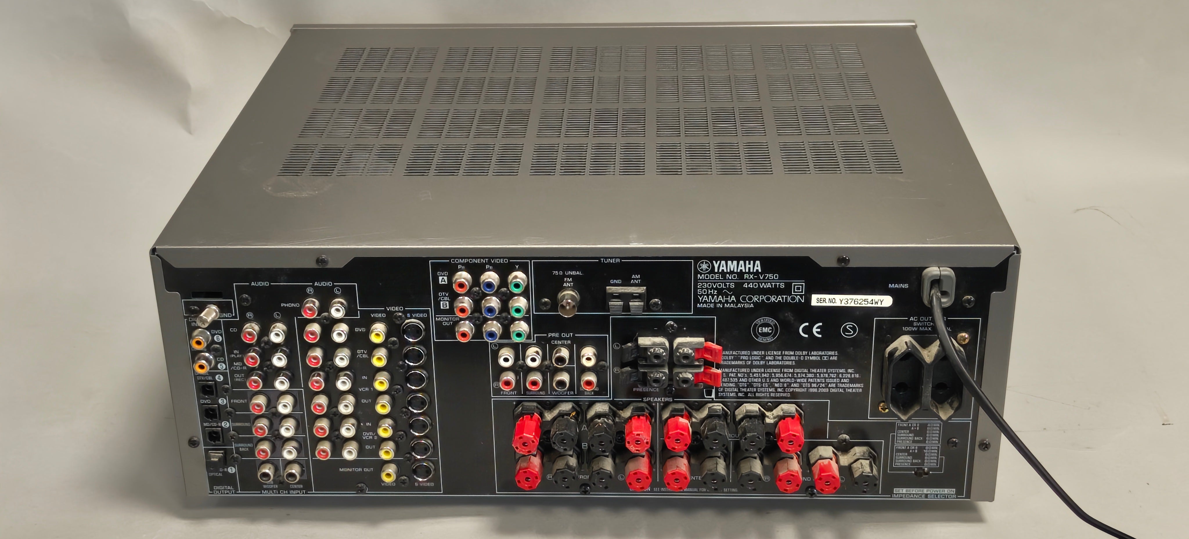 Yamaha RX-V750 – 7.1 Channel AV Receiver