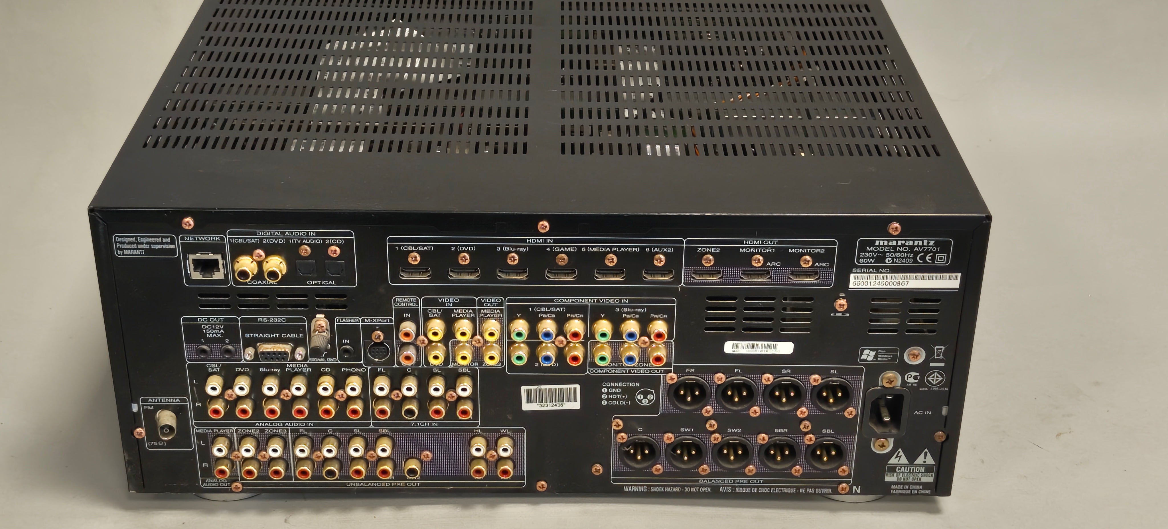 Marantz AV7701 AV Preamplifier / Processor