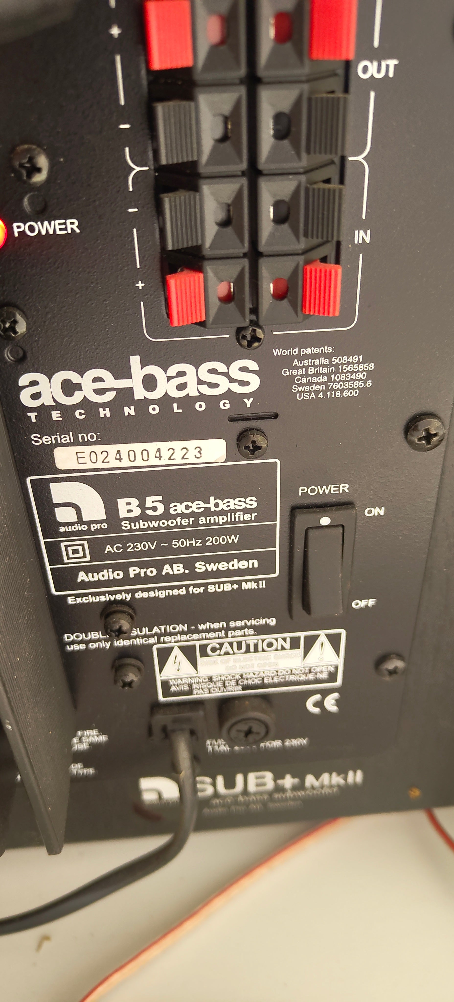 NAD L54 + Yamaha NX-E400 + Ace-Bass B5 – sistema su Bluetooth