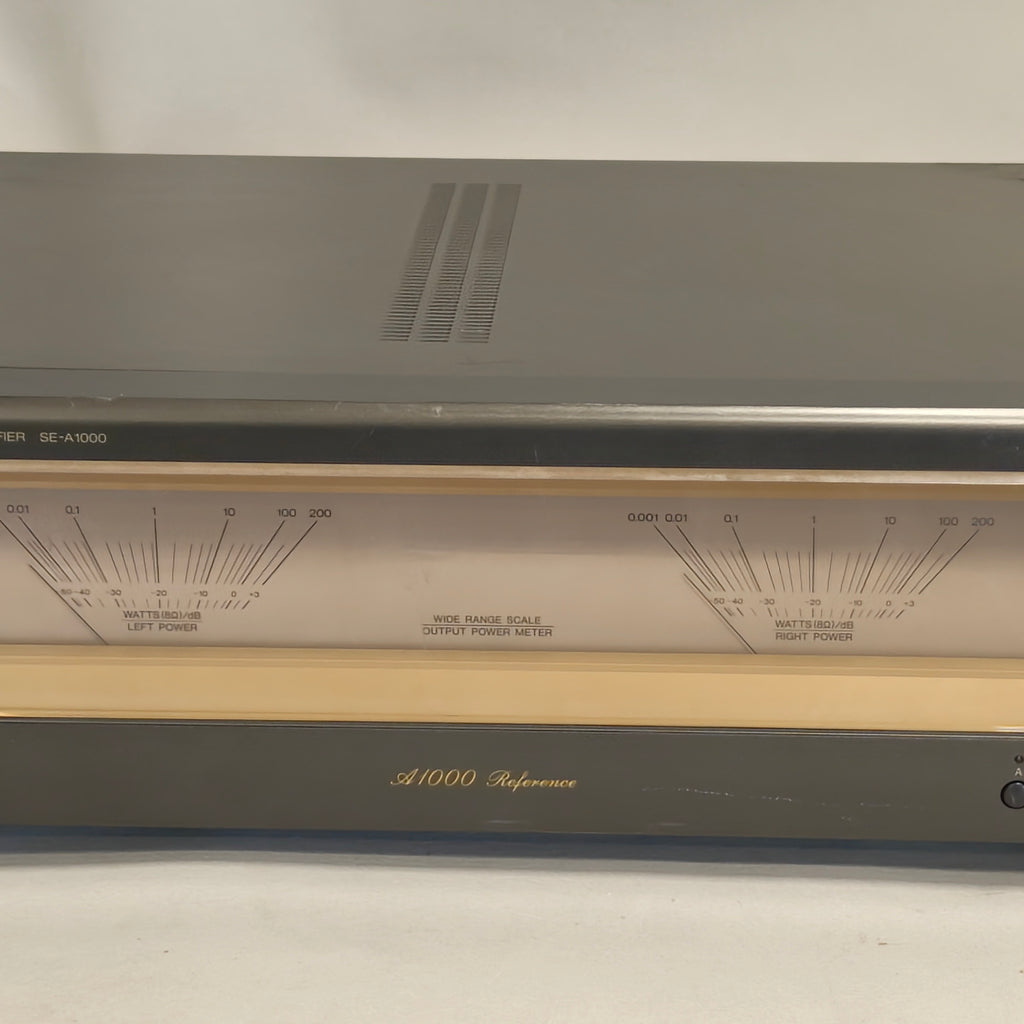 Technics SE-A1000 – A1000 Reference Stereo Power Amplifier