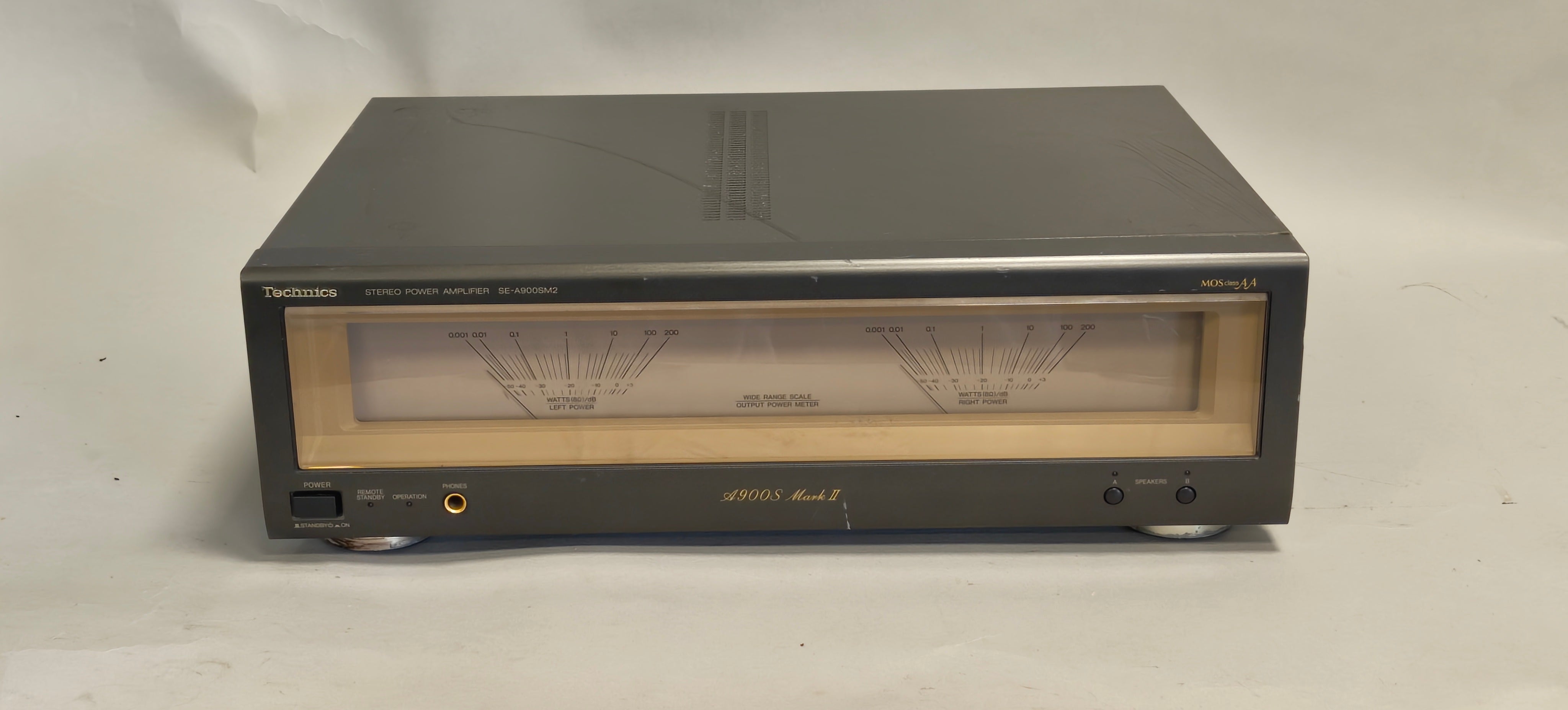 Technics SE-A900S Mark II – Stereo Power Amplifier
