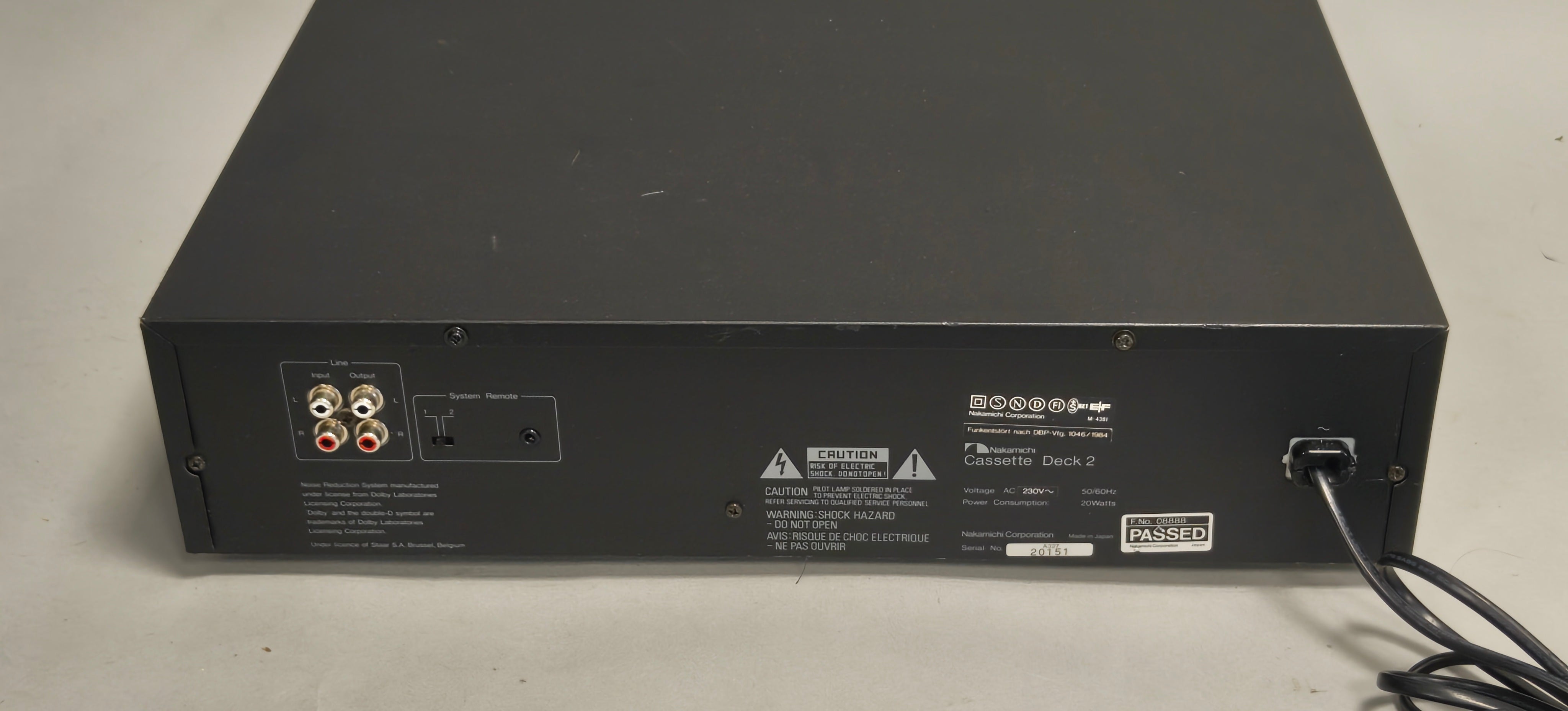 Nakamichi Cassette Deck 2