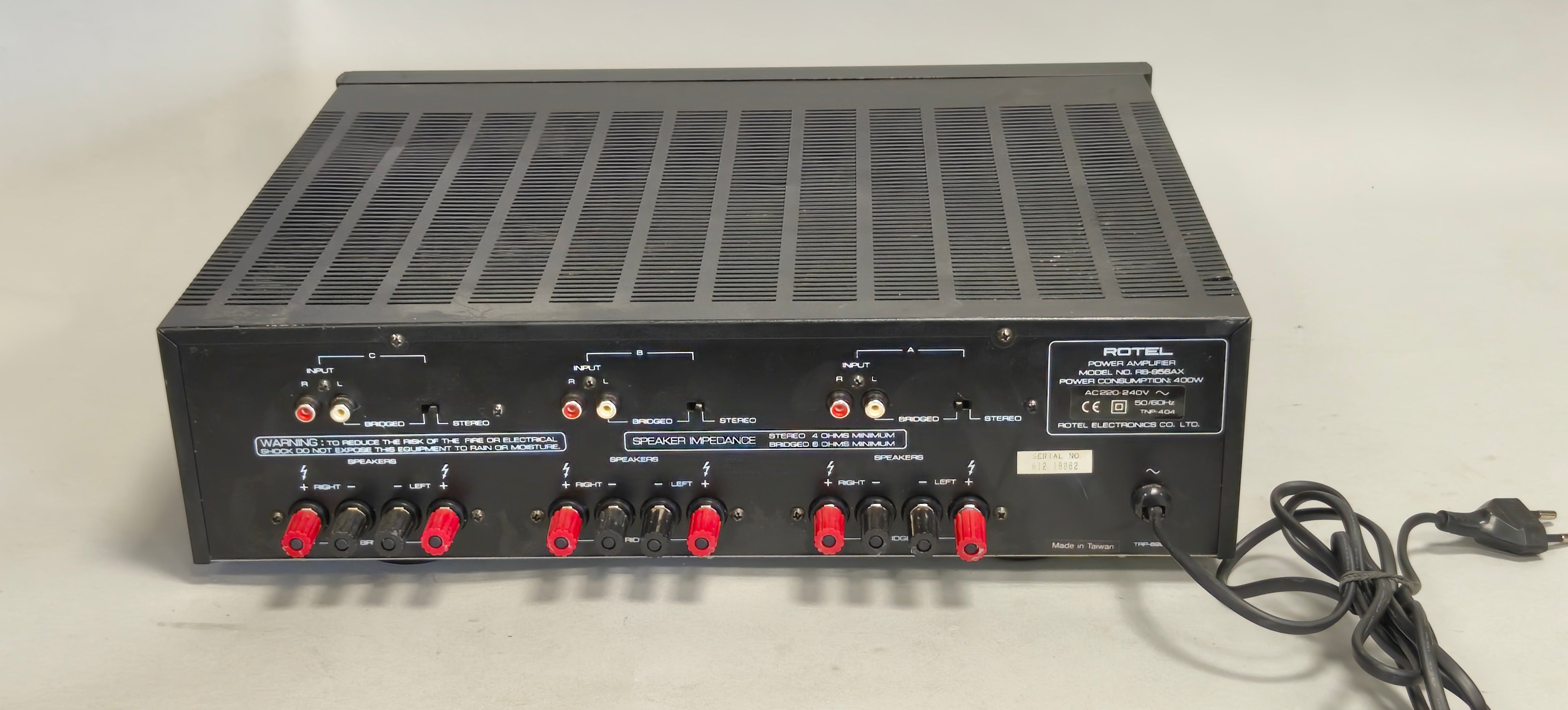 Rotel RB-956AX Six-Channel Power Amplifier