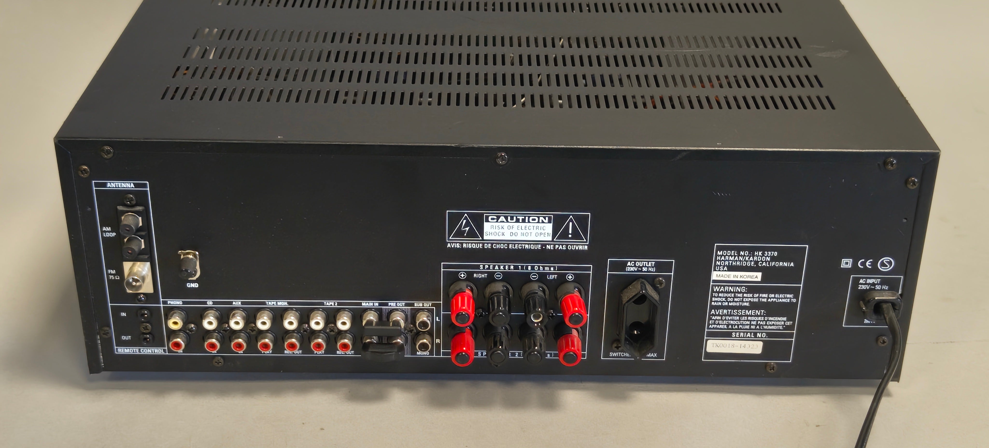 Harman Kardon HK 3370