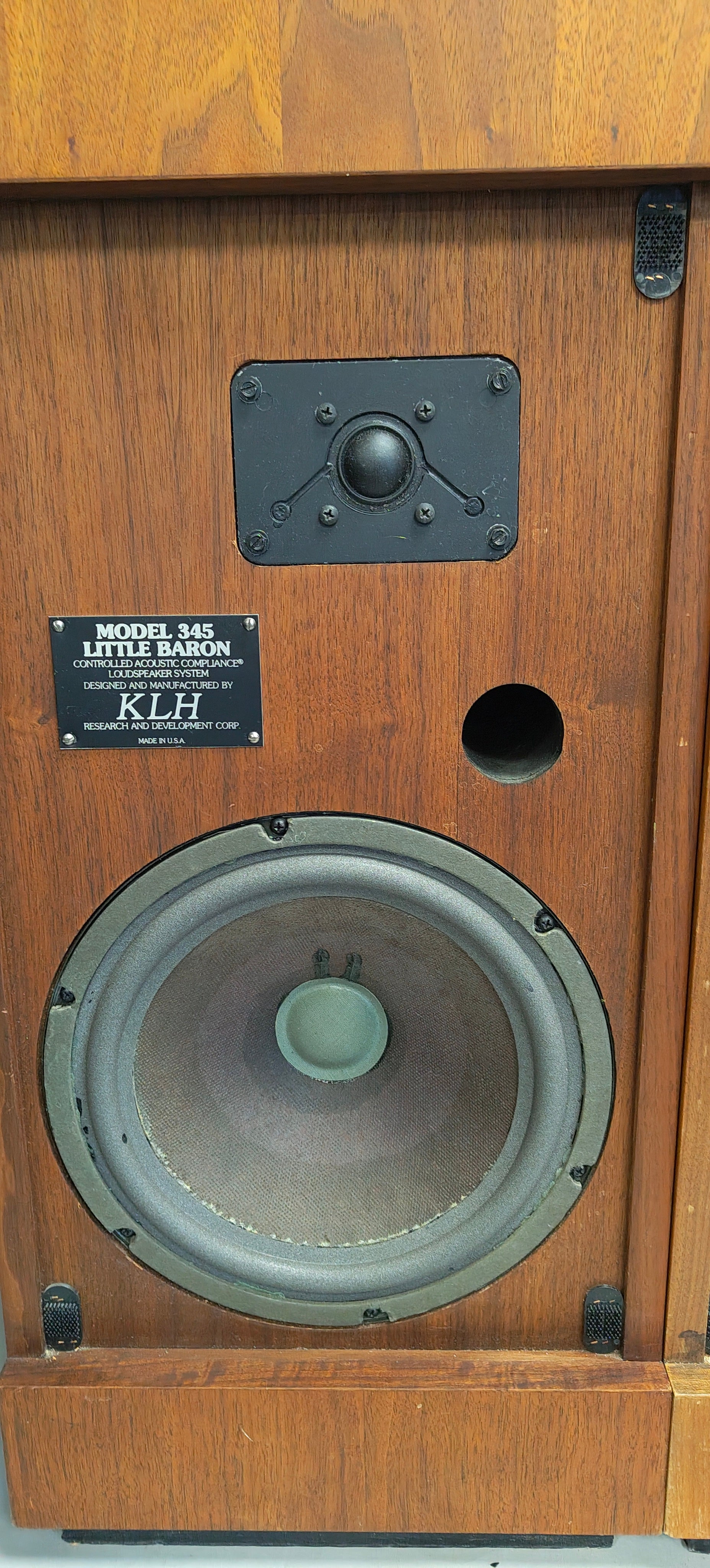 KLH Model 345 "Little Baron"