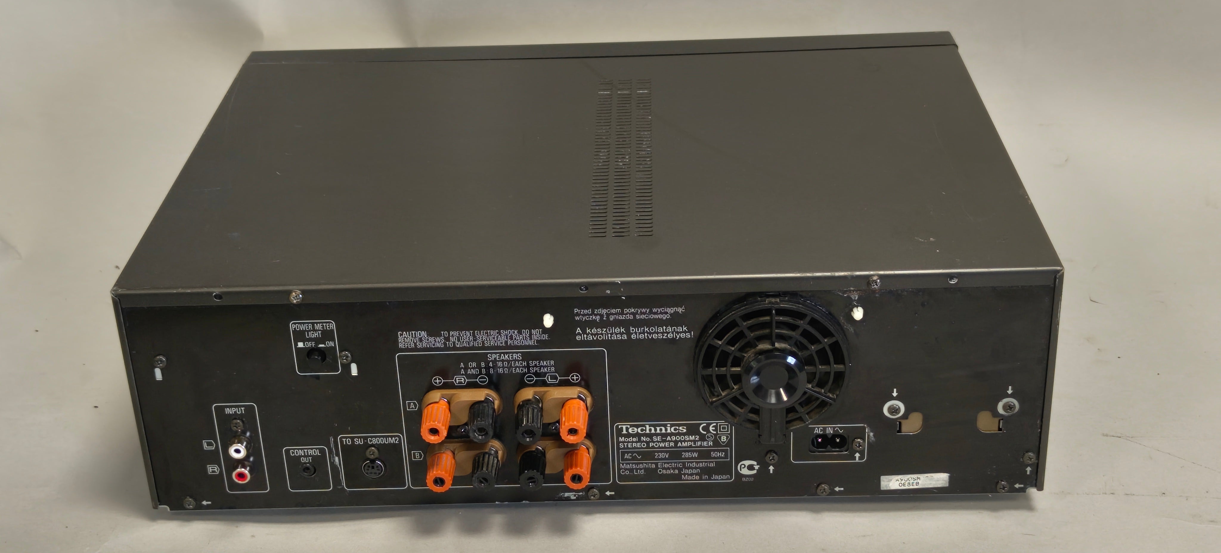 Technics SE-A900S Mark II – Stereo Power Amplifier