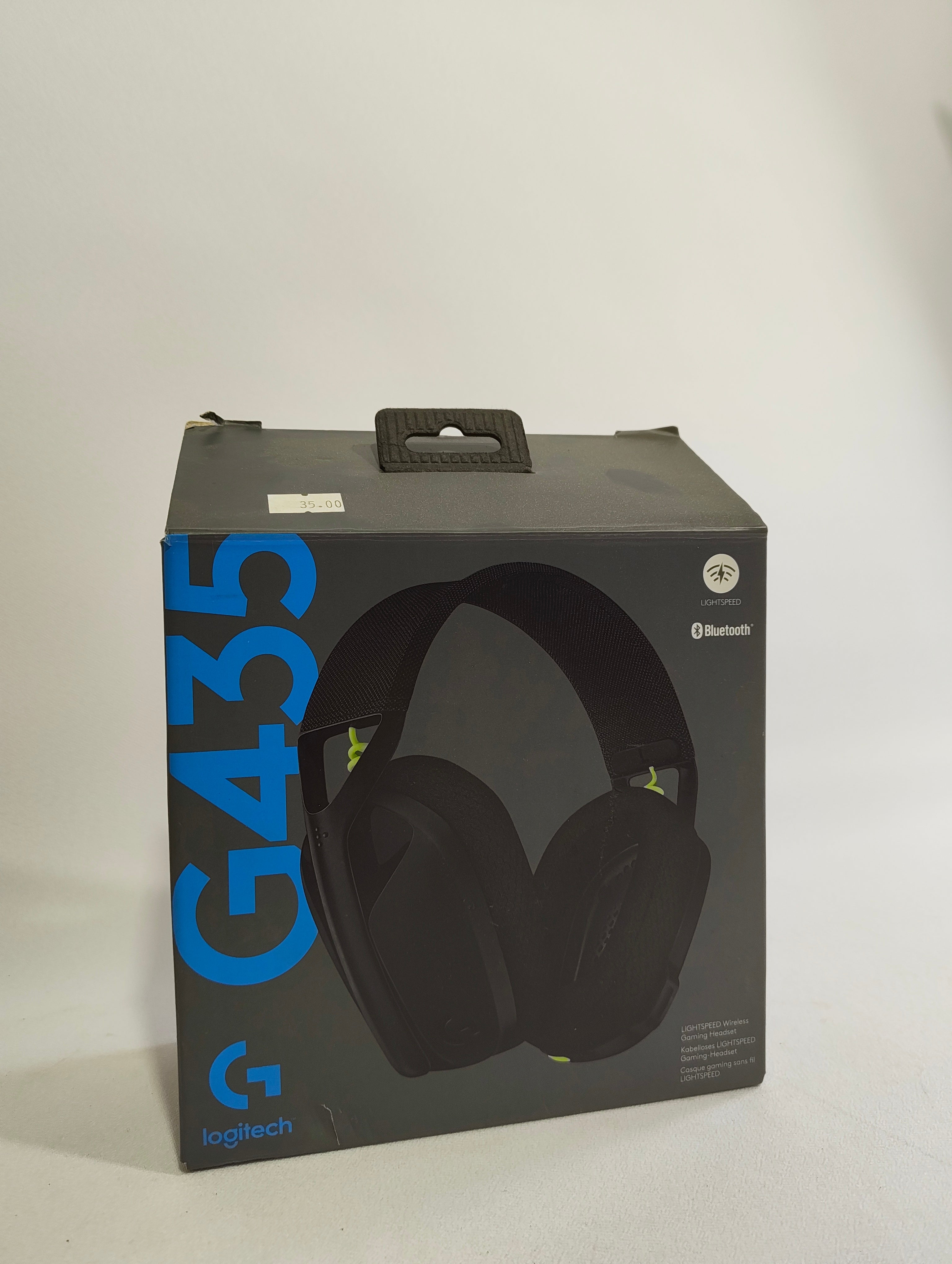 Logitech G435 Lightspeed Wireless (Black/Neon Yellow)