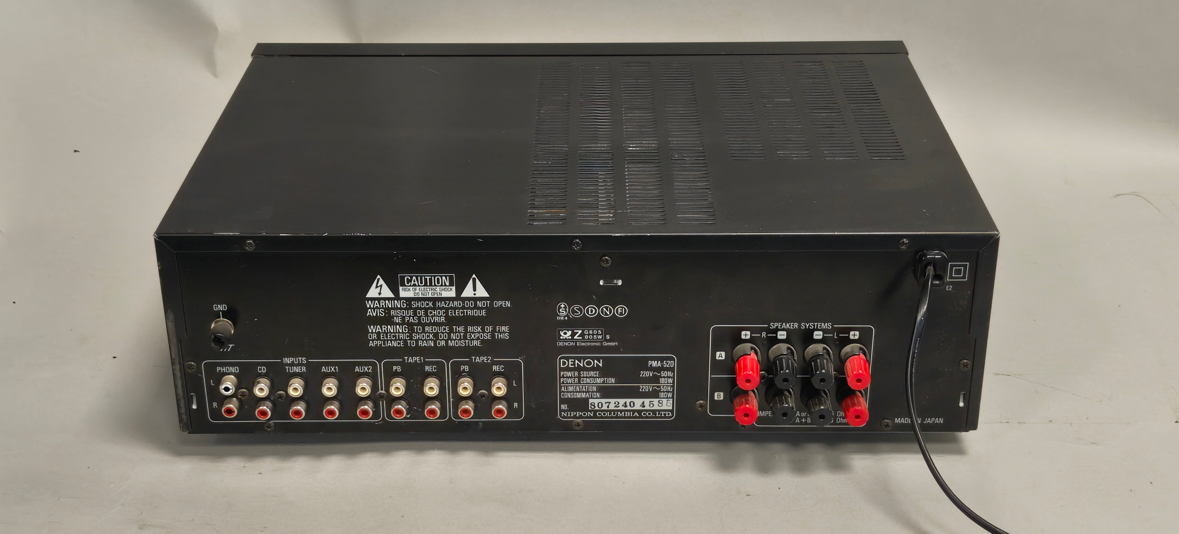 Denon PMA-520 – Integrated Stereo Amplifier
