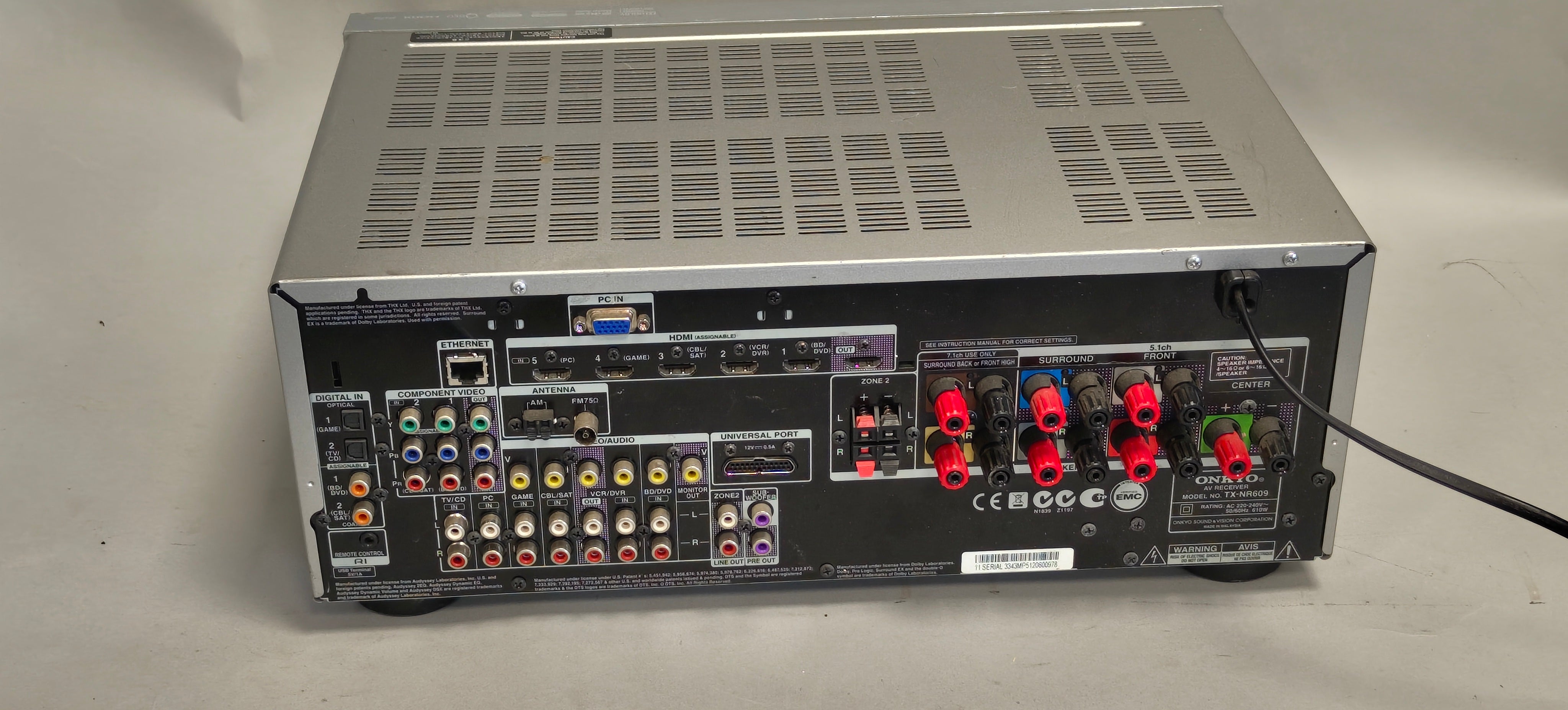 Onkyo TX-NR609 – 7.2 Channel Network AV Receiver