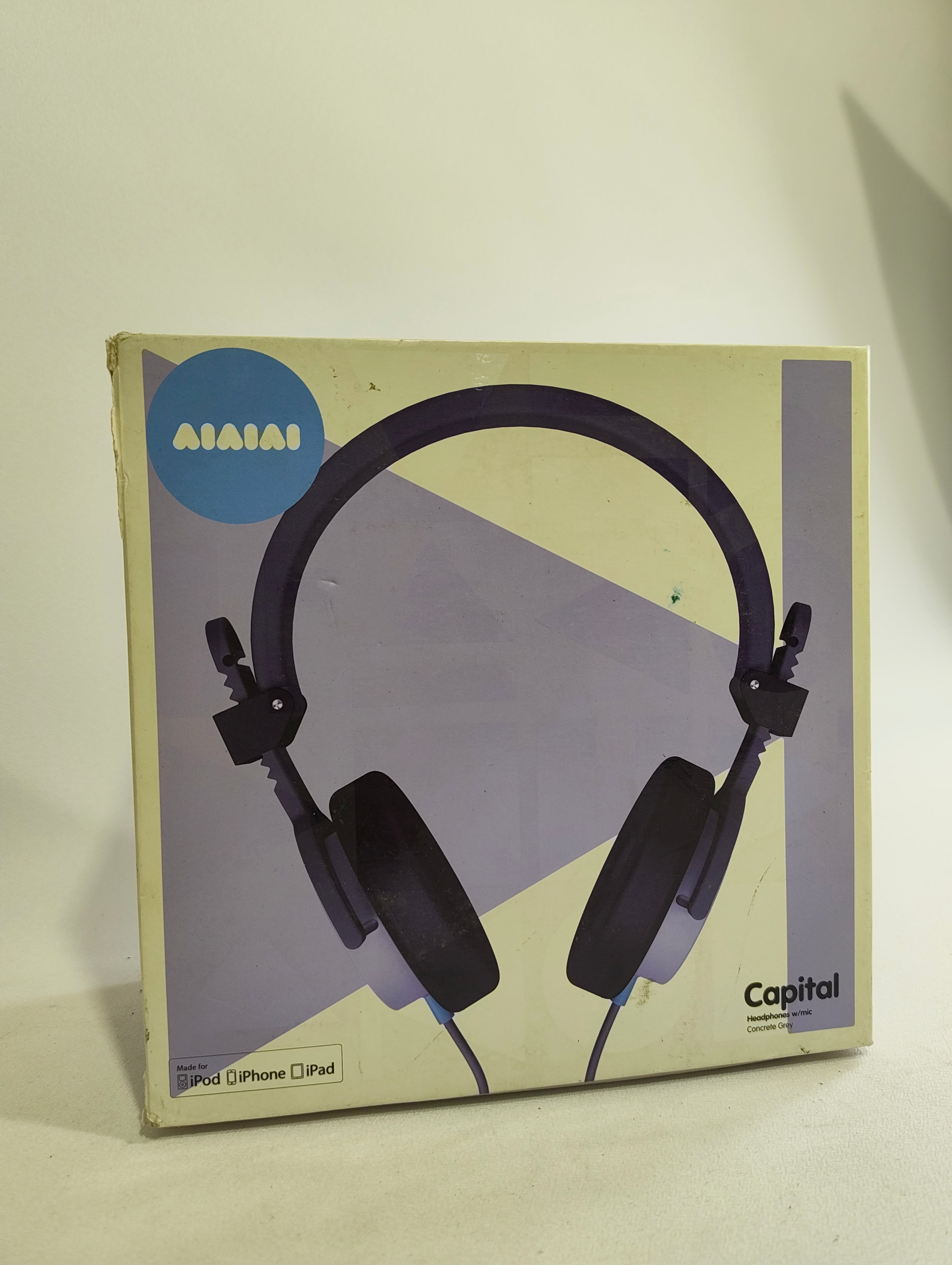 AIAIAI Capital Headphones with Mic (Concrete Grey)