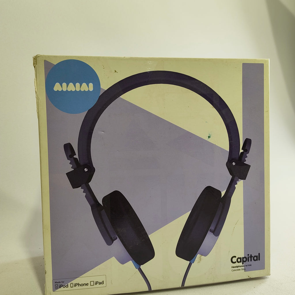 AIAIAI Capital Headphones with Mic (Concrete Grey)