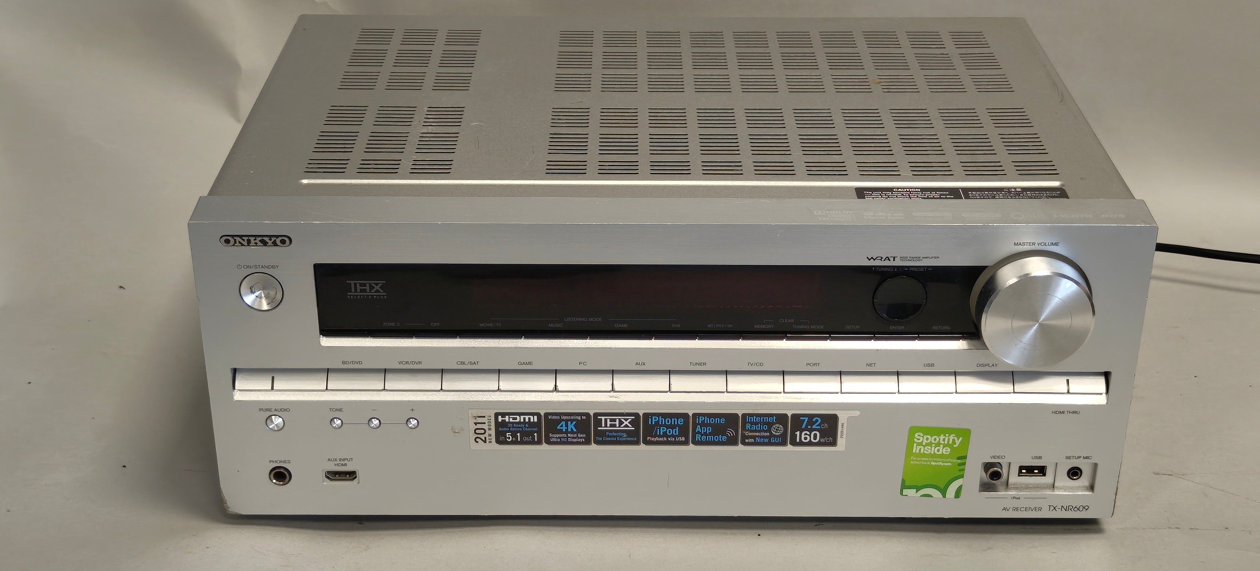 Onkyo TX-NR609 – 7.2 Channel Network AV Receiver