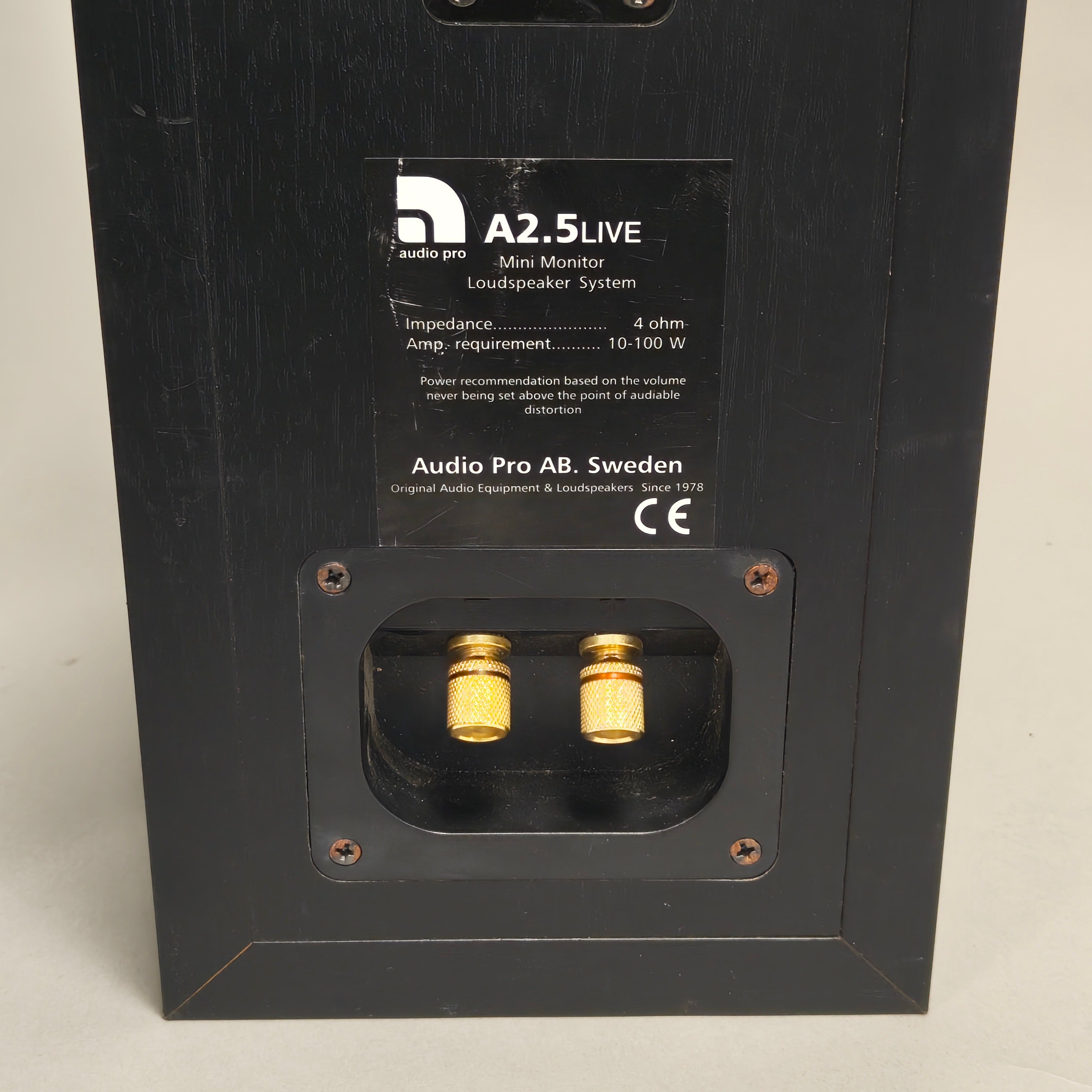 Audio Pro A2.5 LIVE Mini Monitor Speakers