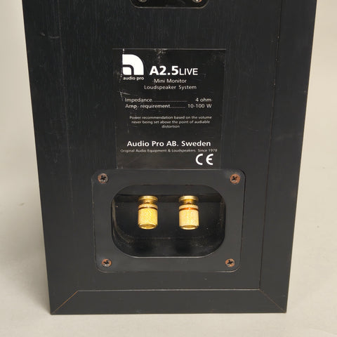 Audio Pro A2.5 LIVE Mini Monitor Speakers