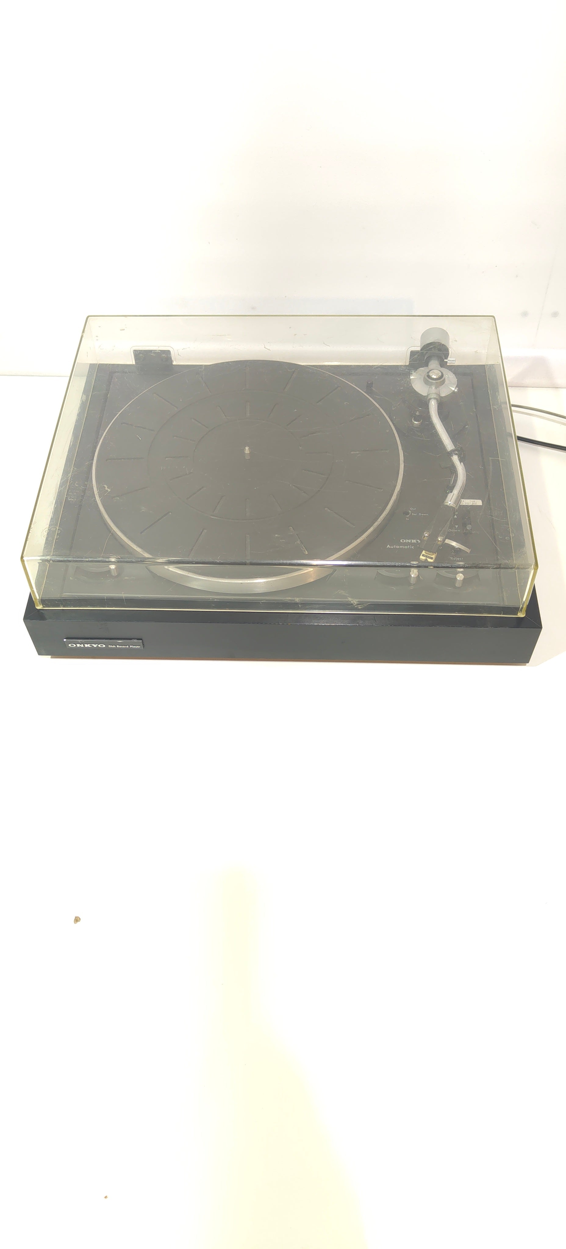 Onkyo CP-100A – automatinis vinilinių plokštelių grotuvas