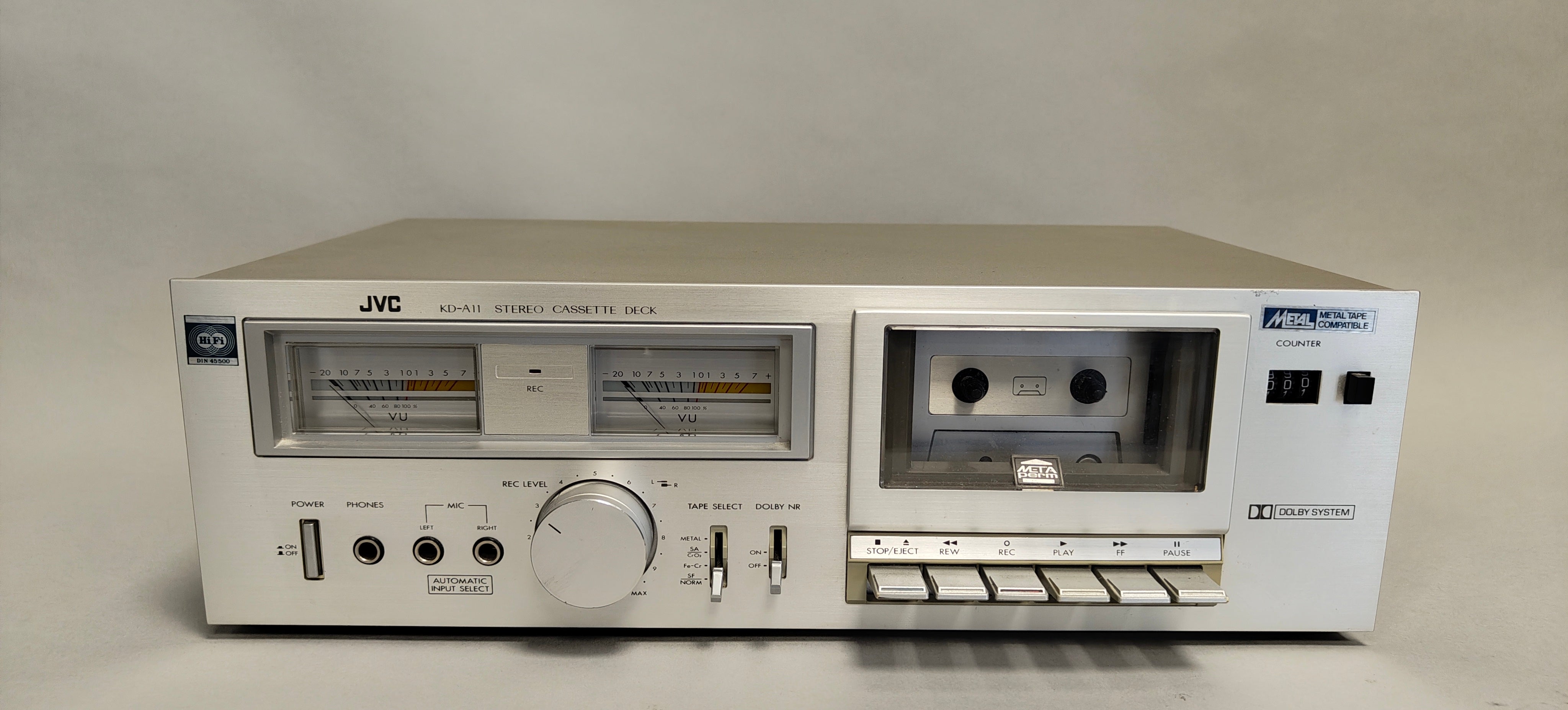JVC KD-A11 Cassette Deck