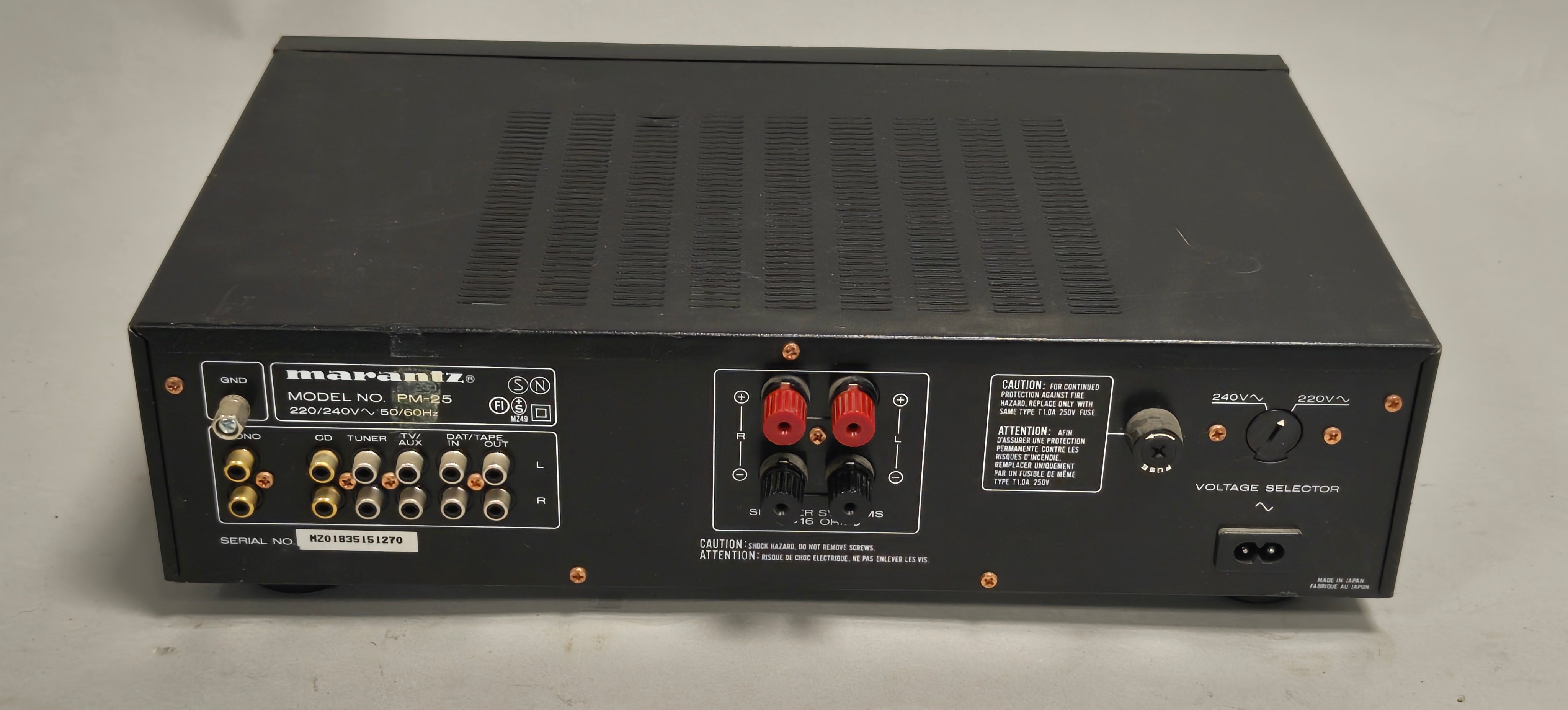 Marantz PM-25 Integrated Amplifier