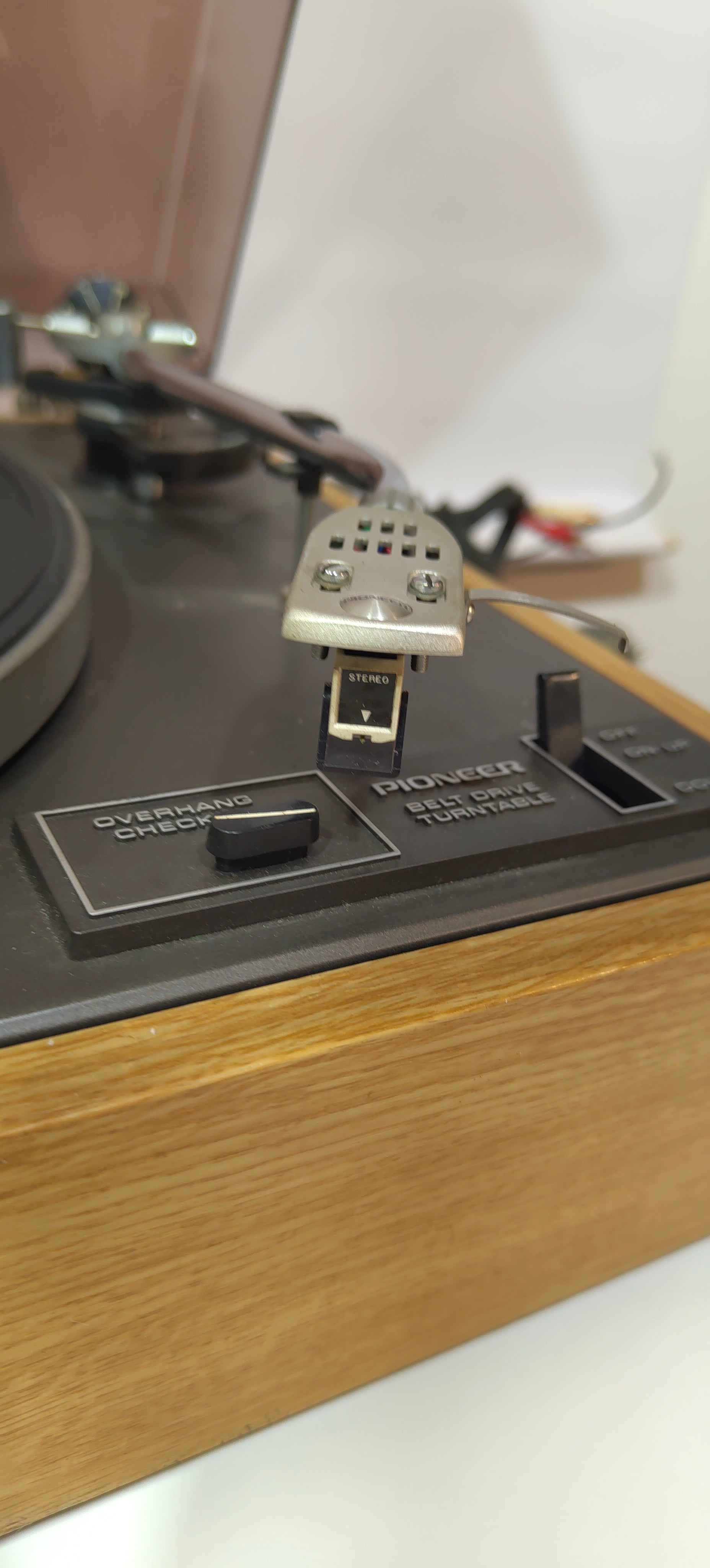 Pioneer PL-12D-II – vintage vinilinių plokštelių grotuvas