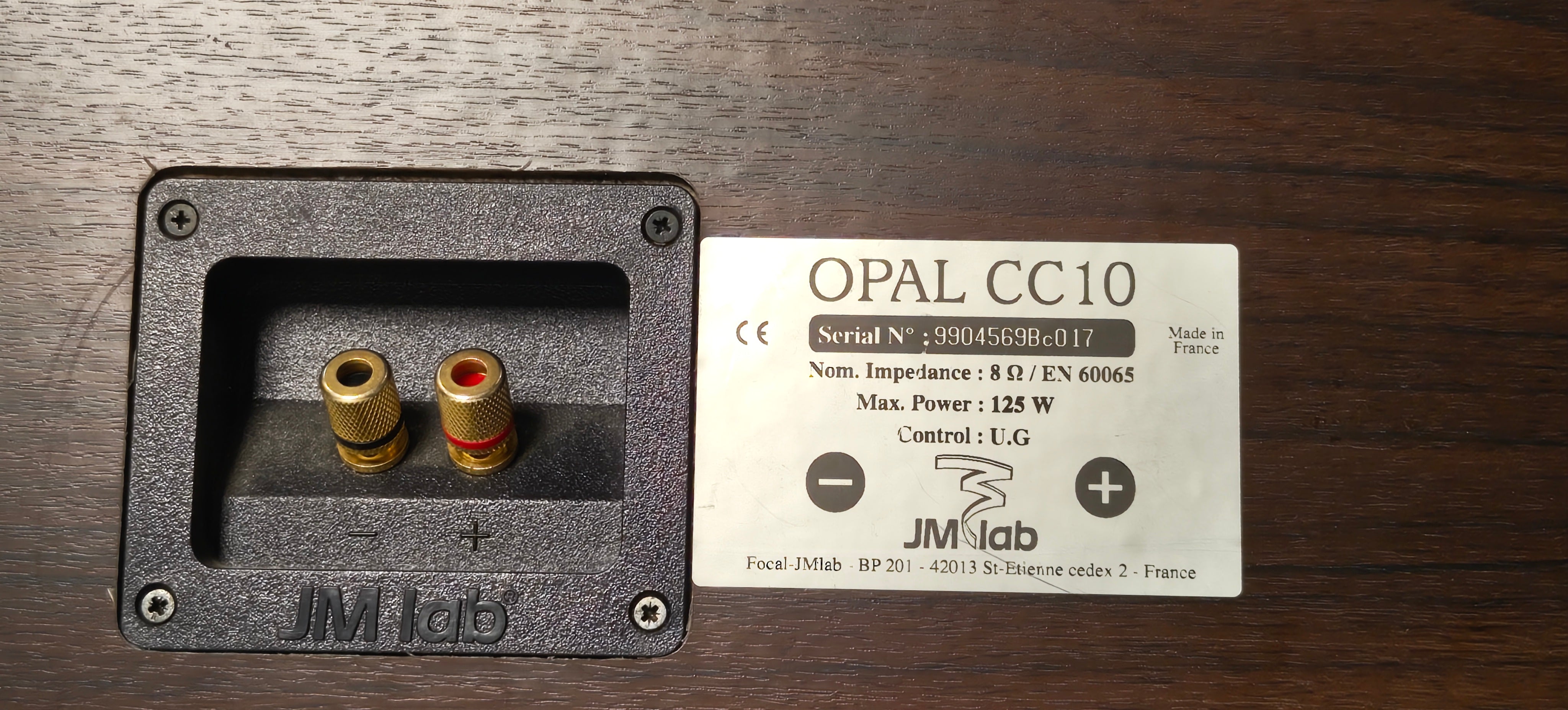 JMlab Opal CC10 Center Speaker