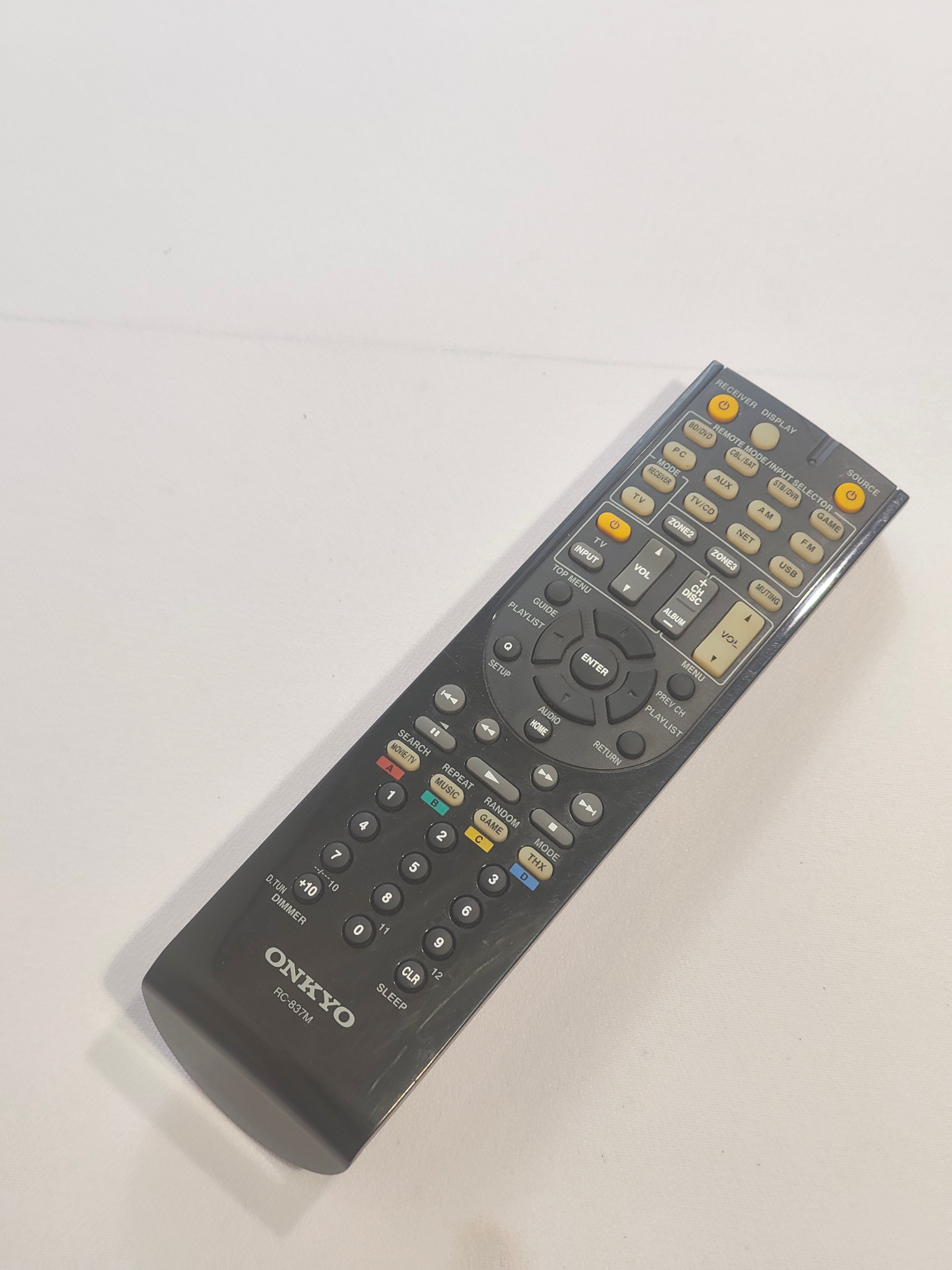 Originalus ONKYO RC-837M AV resyverio nuotolinio valdymo pultas