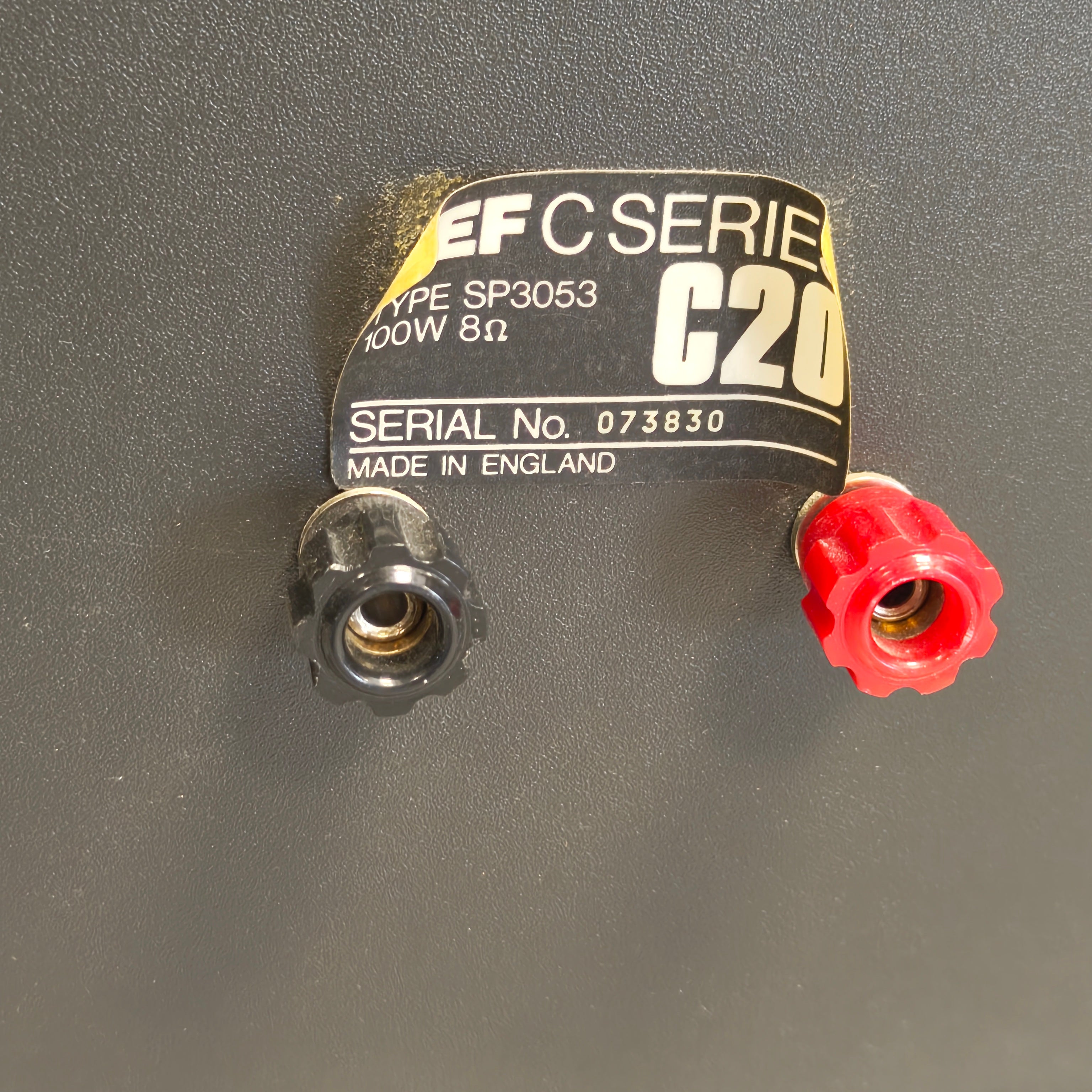KEF C20 (Type SP3053) Bookshelf Speakers